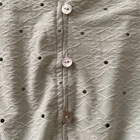 NWT Mint Green Peplum Top - Picture 3 of 4